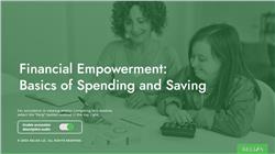 Financial Empowerment: Basics of Spending and Saving