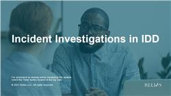 Incident Investigations in IDD
