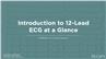 Introduction to 12-Lead at a Glance 